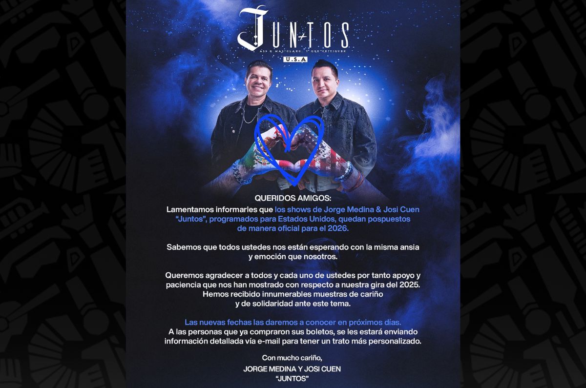 comunicado juntos jorge medina y josi cuen