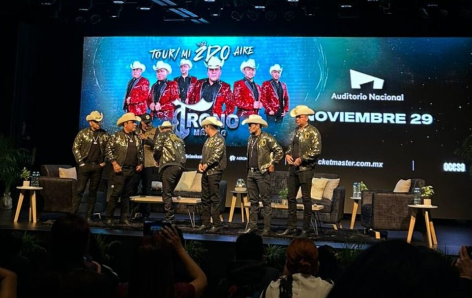 El Trono de México agarra su “segundo aire” y pondrá en alto el duranguense desde el Auditorio Nacional