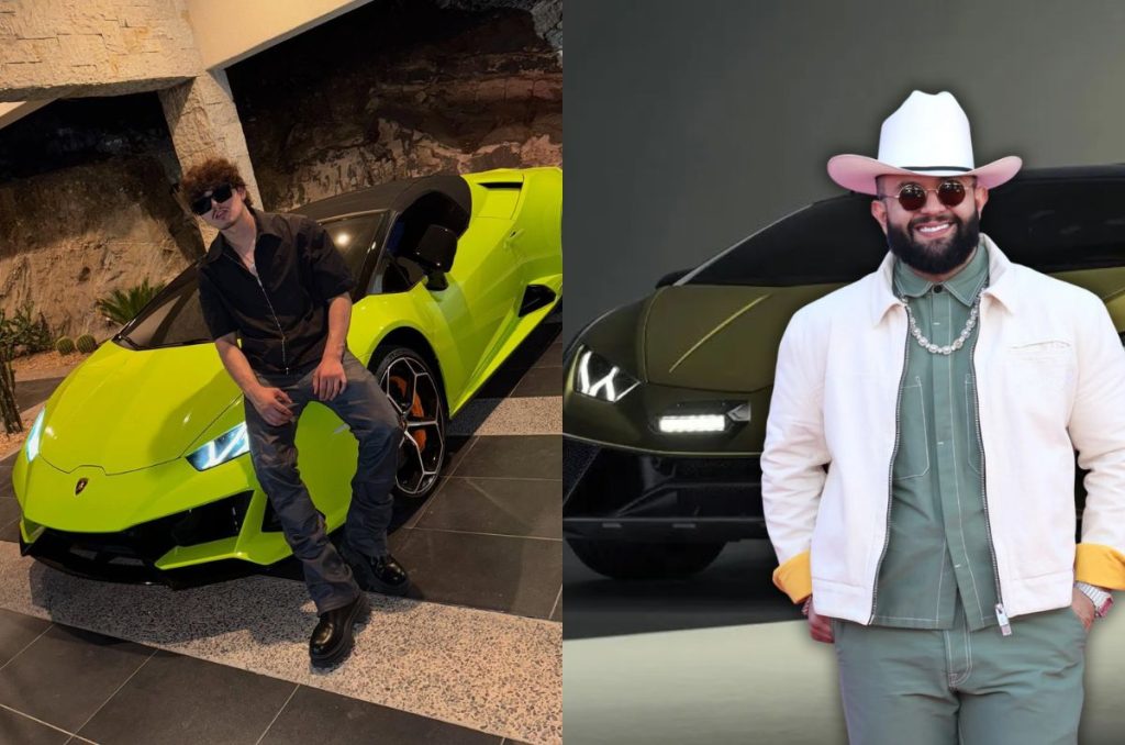Gabito Ballesteros se regala un Lamborghini, ¿vale más que el de Carin León?