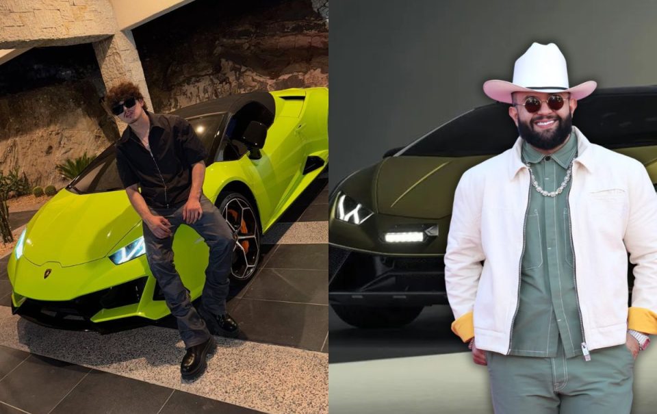 Gabito Ballesteros se regala un Lamborghini, ¿vale más que el de Carin León?
