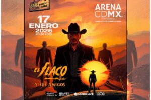 Del Auditorio Nacional a la Arena CDMX, Luis Ángel “el Flaco” va en ascenso