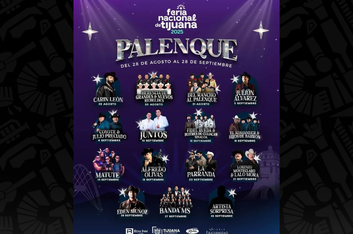 palenque feria de tijuana 2025 artistas