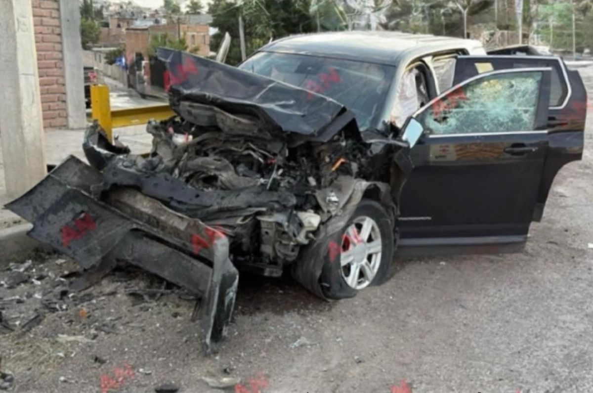 camioneta yanin campos accidente