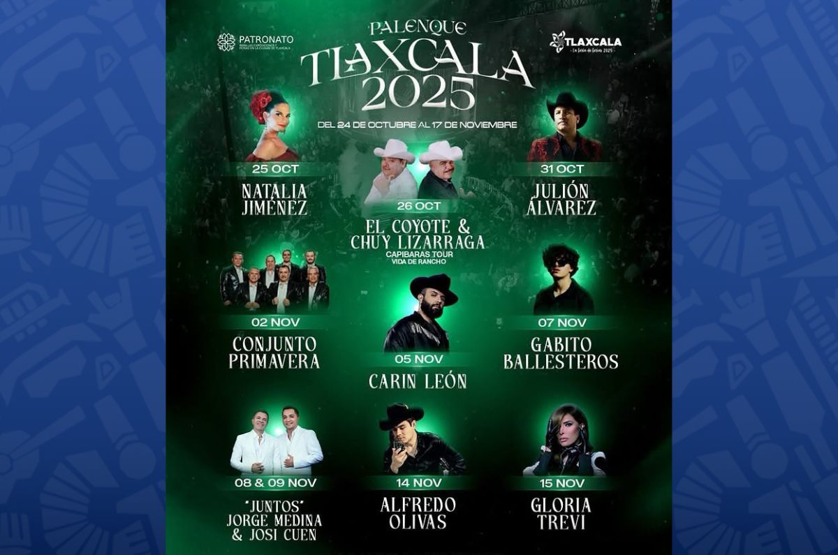 cartelera palenque feria de tlaxcala 2025