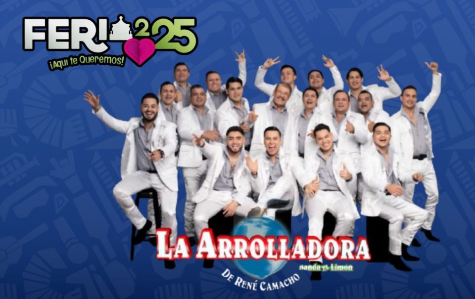 FENAPO 2025: ¿Cuándo es el concierto de La Arrolladora Banda el Limón en la Feria de San Luis Potosí?