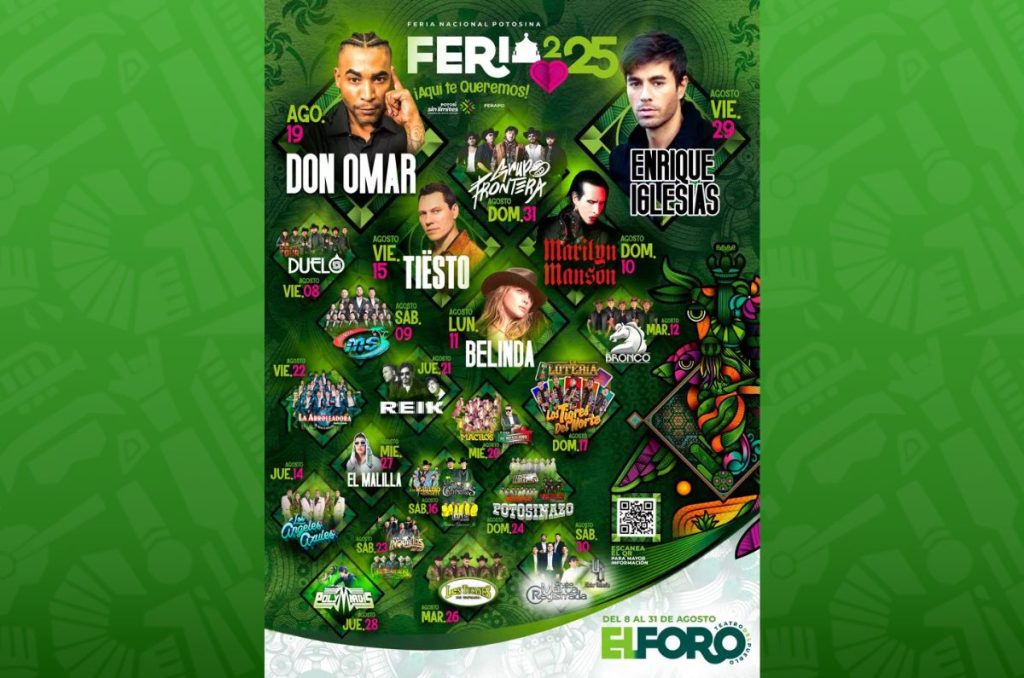 Marilyn Manson se presentará en la FENAPO 2025
