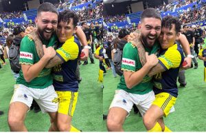 Edwin Luna y Alann Mora