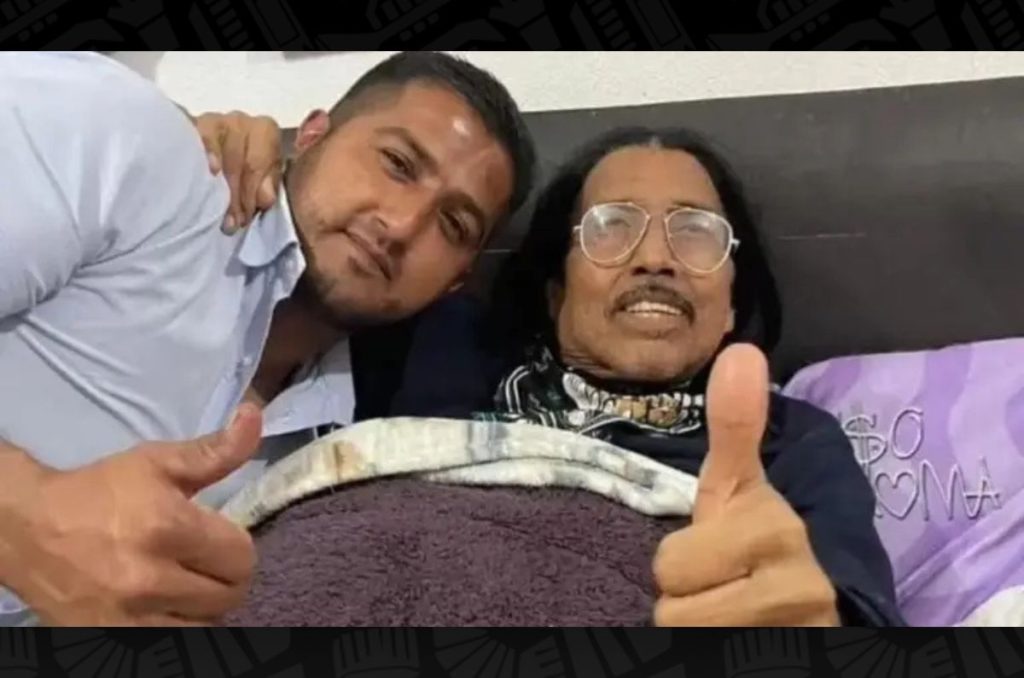 Guadaña jr junto a su padre Guadaña de Bnada Bostik