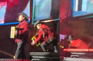 Jorge Hernández de Los Tigres del Norte sufre aparatosa caída, ¿cuál es su estado de salud?