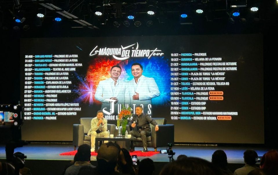 Celebra con Jorge Medina y Josi Cuen: “La Máquina del Tiempo Tour” llega al Estadio GNP