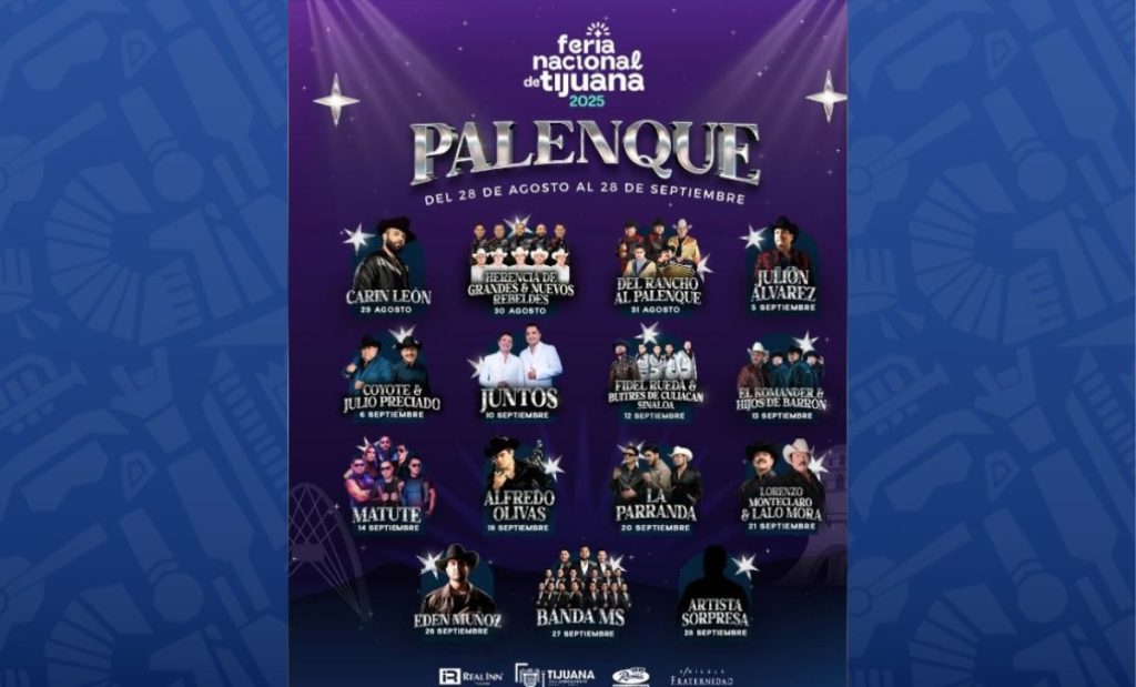 Julión Álvarez en el Palenque de la Feria de Tijuana