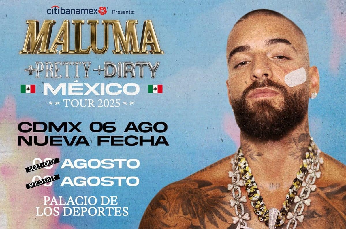 maluma palacio de los deportes 2025