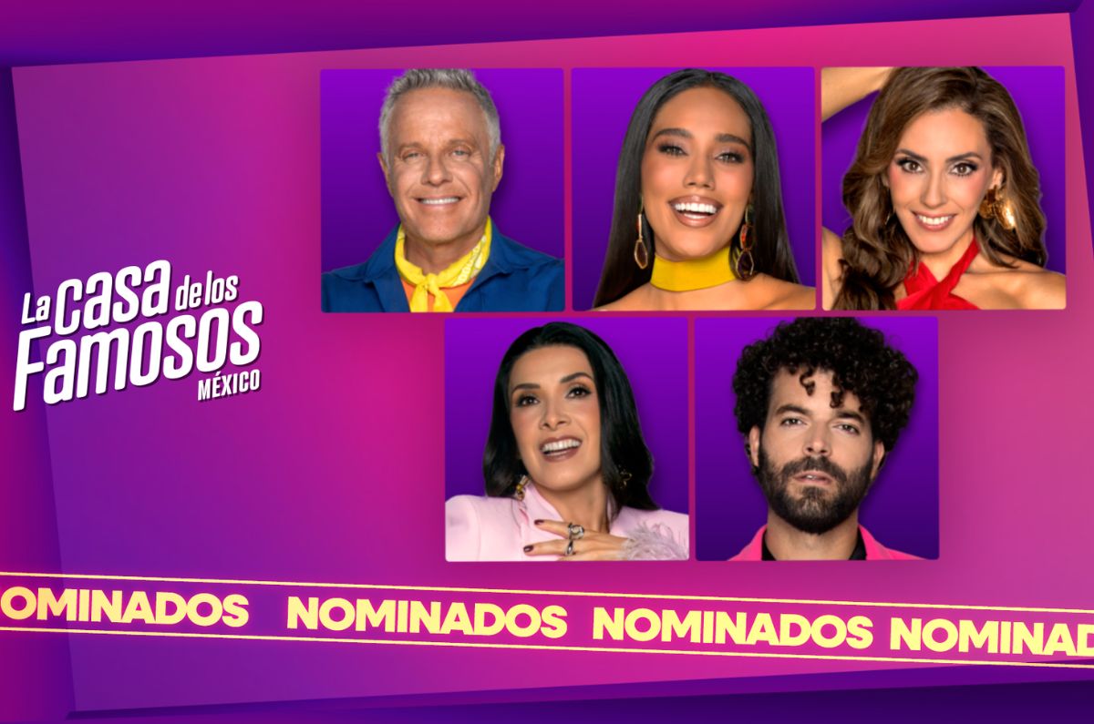 nominados de la casa de los famosos mexico 2025 semana 2