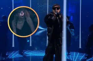 Taylor Swift: La vez que Peso Pluma “la enamoró” en vivo y no pudo ocultarlo