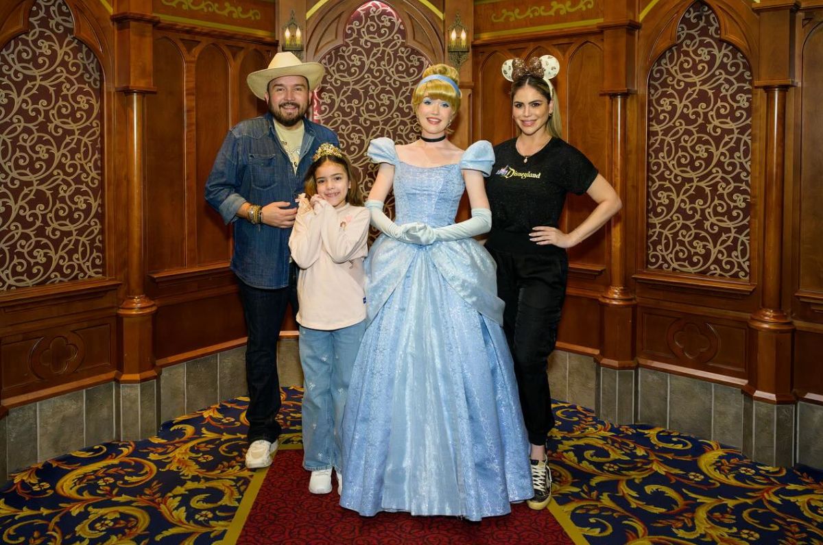poncho lizarraga celia y ximena en disneyland