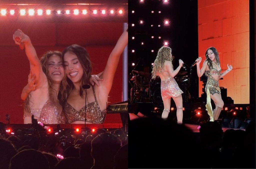 shakira y danna soltera estadio gnp