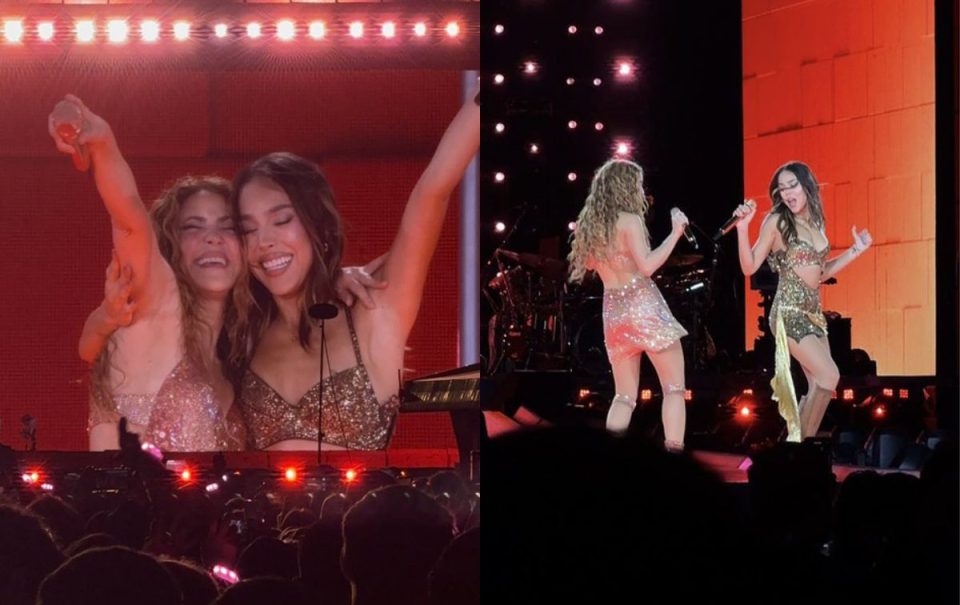 Shakira y Danna le roban el aliento al Estadio GNP y a todo México con “Soltera”