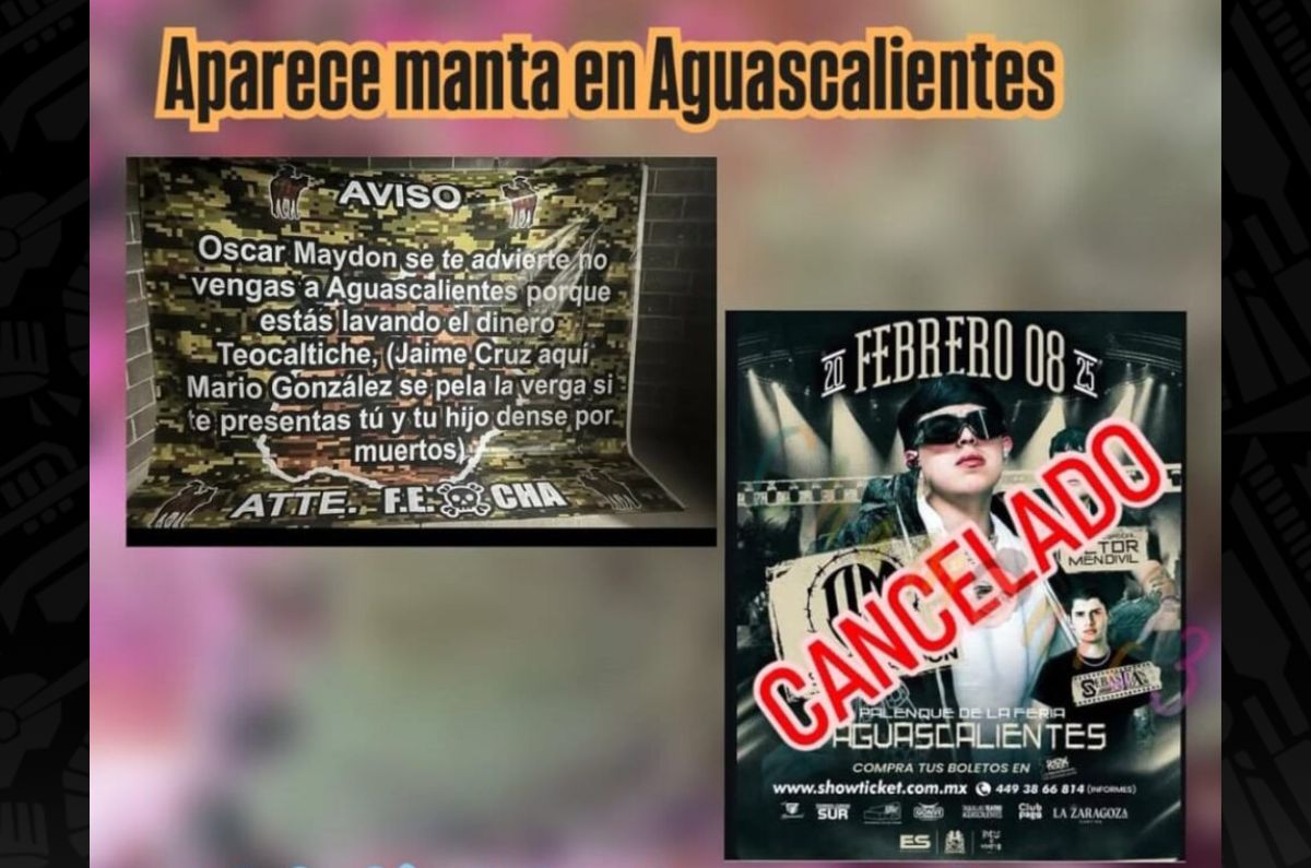 amenaza oscar maydon