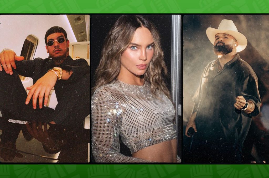 De Peso Pluma a Carin León: Los artistas mexicanos más influyentes de Latinoamérica según Forbes