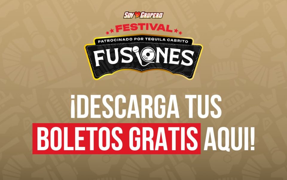 Fusiones Soy Grupero 2025: Descarga tus boletos GRATIS paso a paso