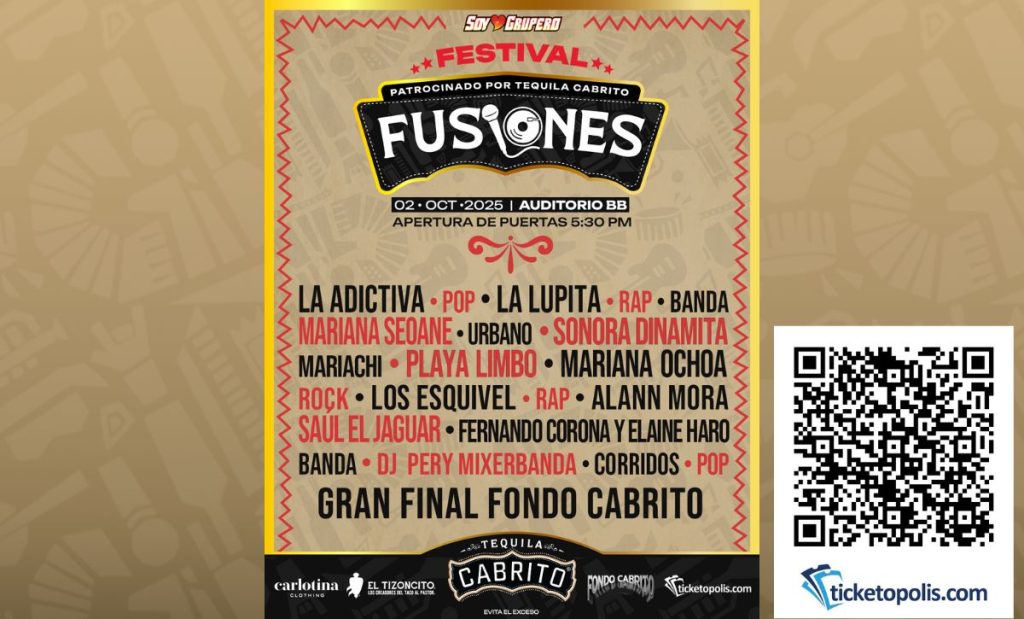 fusiones soy grupero boletos gratis