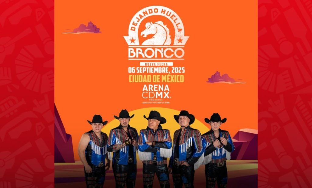 Bronco en la Arena CDMX 6 septiembre