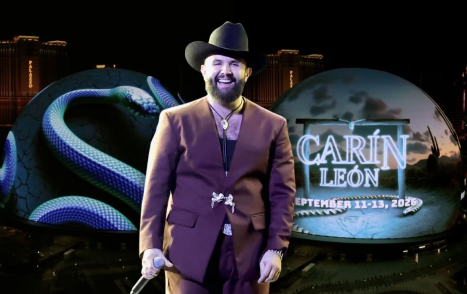 Carin León en Sphere de Las Vegas: Precio de boletos, paquetes y lo que debes saber