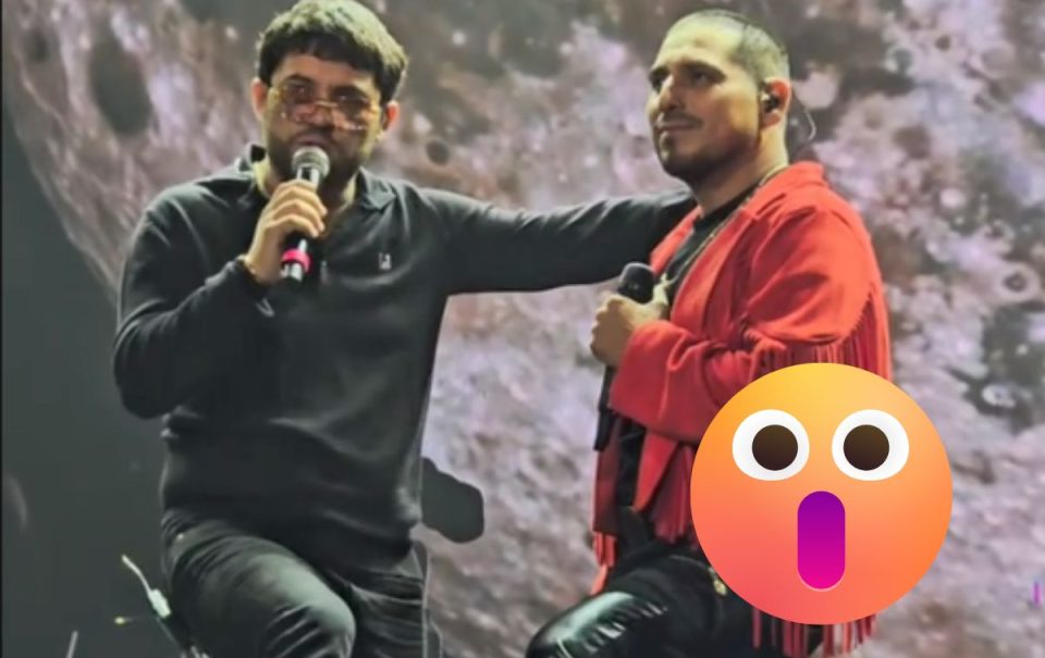 VIDEO: Luis R Conriquez se avienta palomazo con Espinoza Paz y nace una canción inolvidable