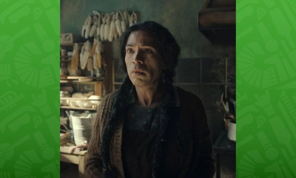 Mauricio Isaac como La Calavera en "Las muertas" de Netflix.