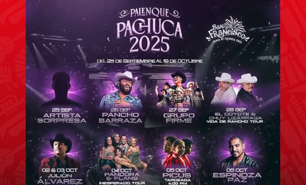 Palenque de Pachuca 2025