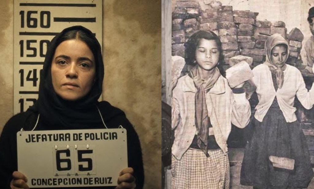 Serafina Baladro en la serie Las muertas inspirada en las Poquianchis
