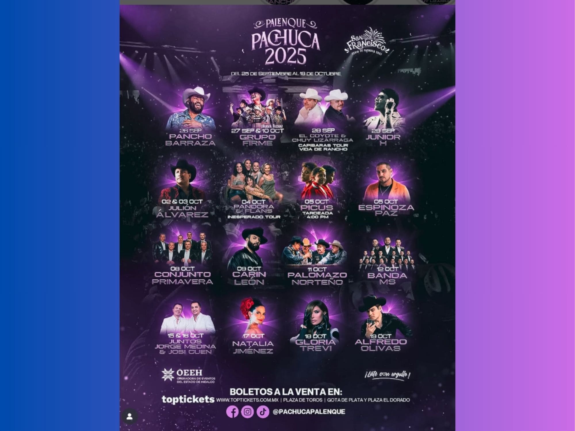 Cartel Feria de Pachuca 2025