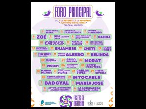 Los Angeles Azules en las Fiestas de Octubre