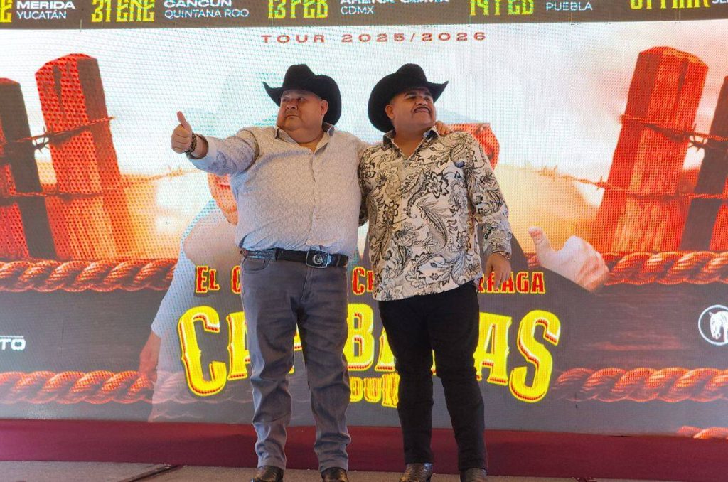 Chuy Lizárraga y “El Coyote” presentan su Capibaras Tour en la Arena CDMX