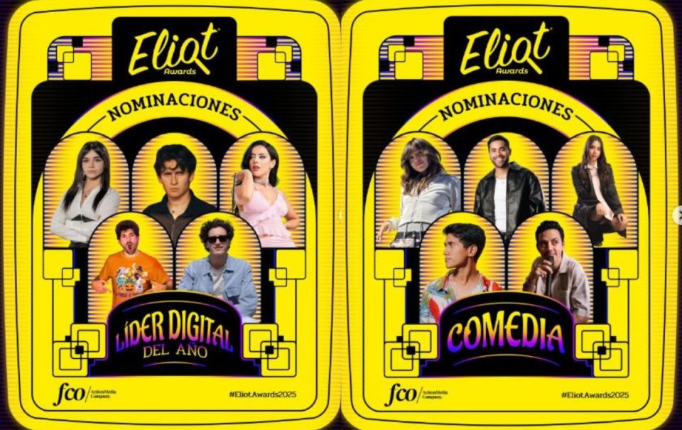 Eliot Awards 2025: Horario y dónde ver la transmisión en vivo este 23 de octubre