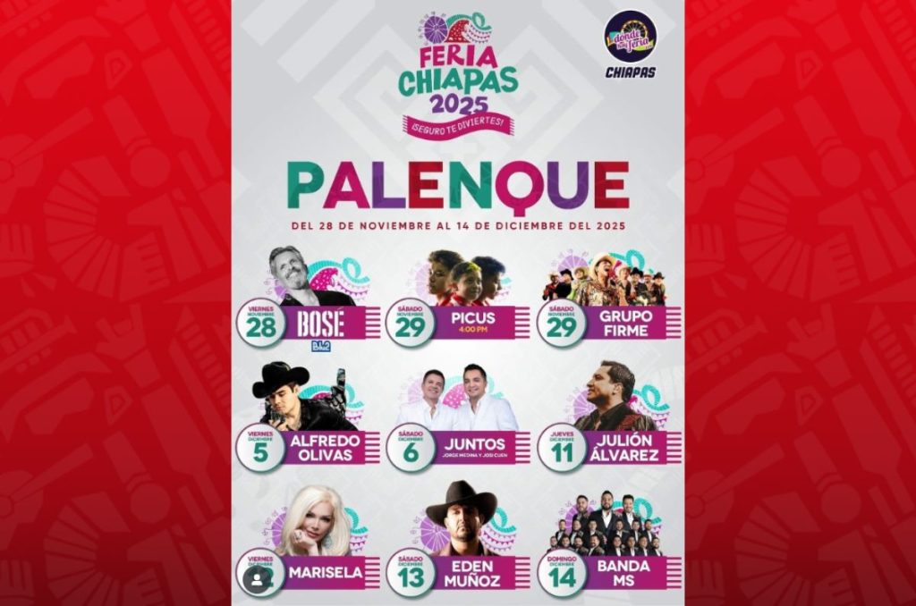 feria de chiapas palenque 2025