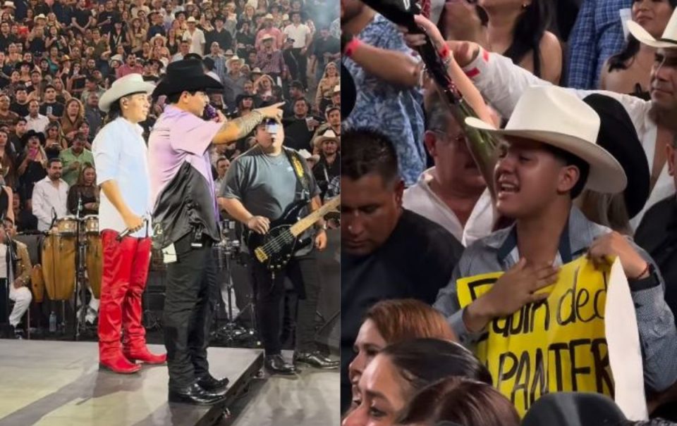 Grupo Firme toca de nuevo su corrido prohibido y se lo dedica a fan