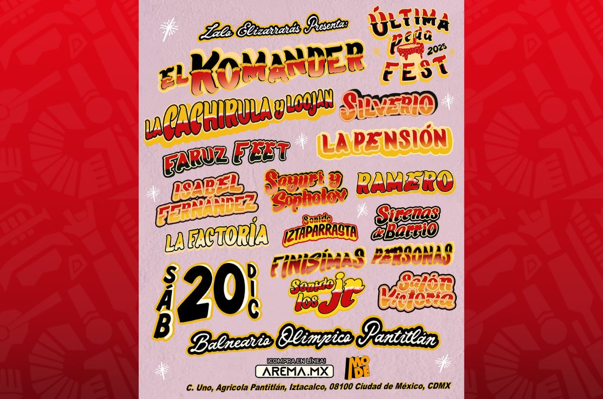 cartel ultima peda fest 2025