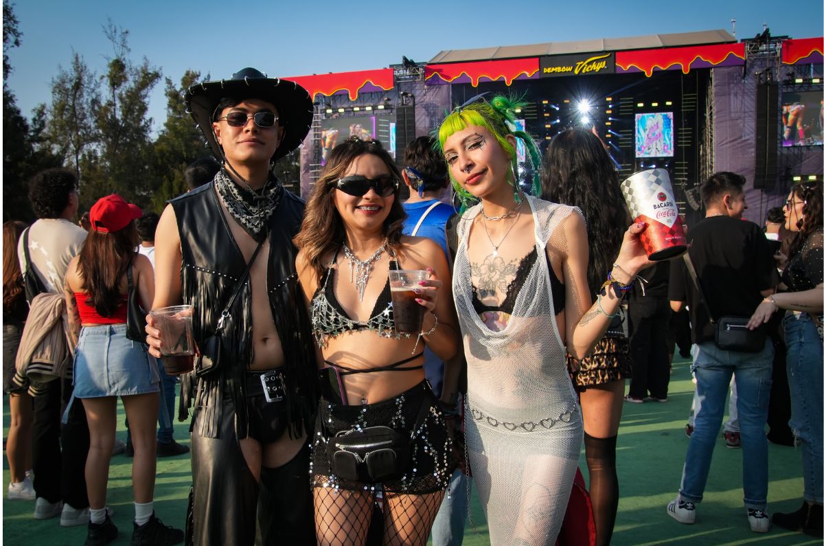 Foto: Especial. Lo outfits lucieron con todo en ambos días del festival