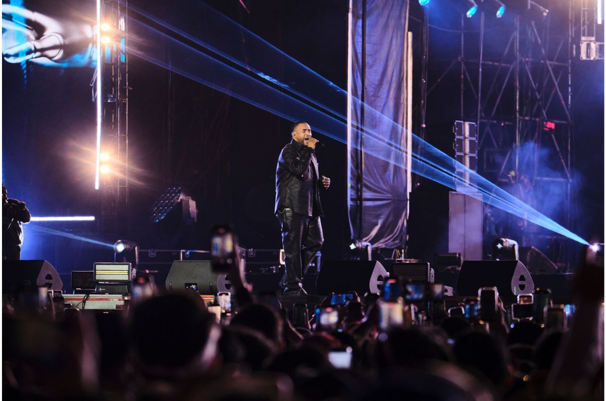 Foto: Especial. Don Omar fue el encargado de cerrar el primer día con grandes clasicos como 