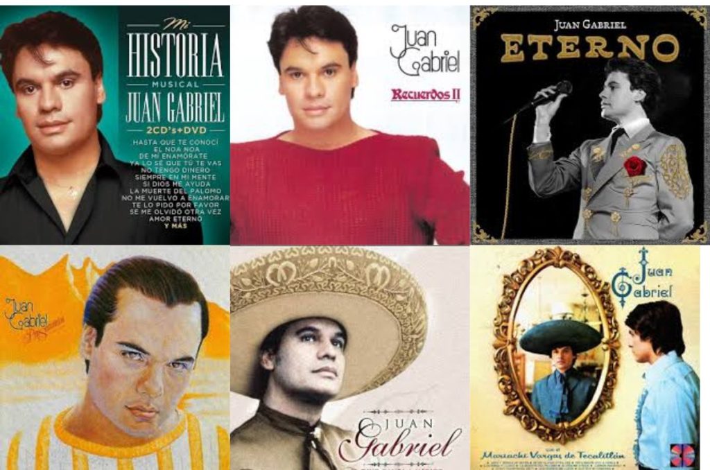 Los álbumes de Juan Gabriel