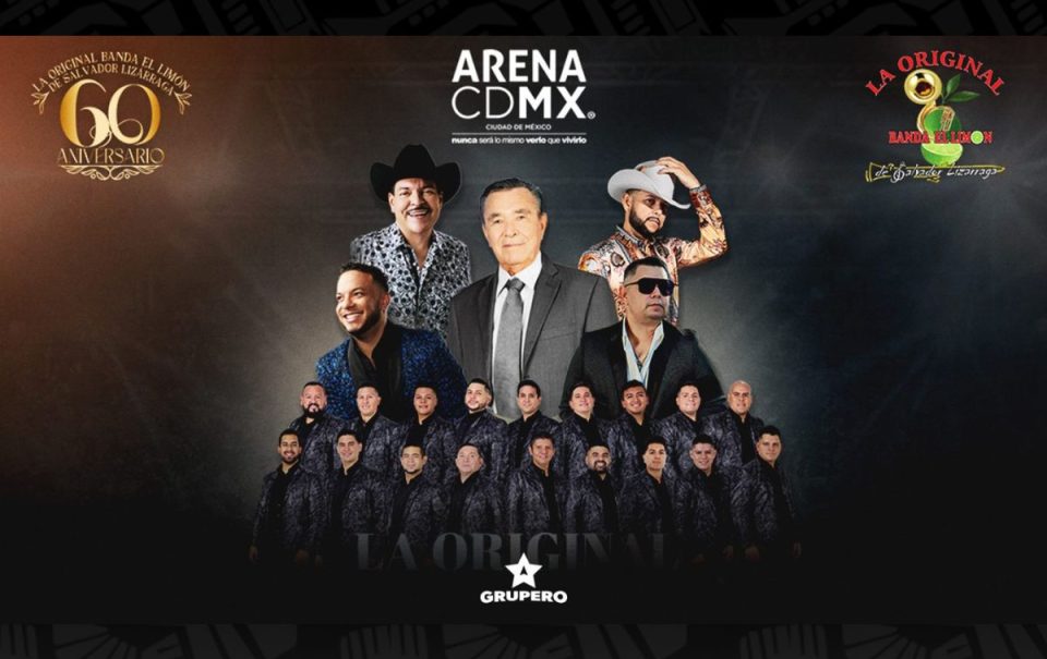 La Original Banda el Limón en la Arena CDMX: Clima, horario, setlist, invitados y más