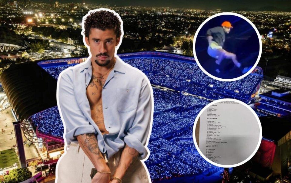 Bad Bunny en el Estadio GNP: Este fue el setlist de su primera noche en México