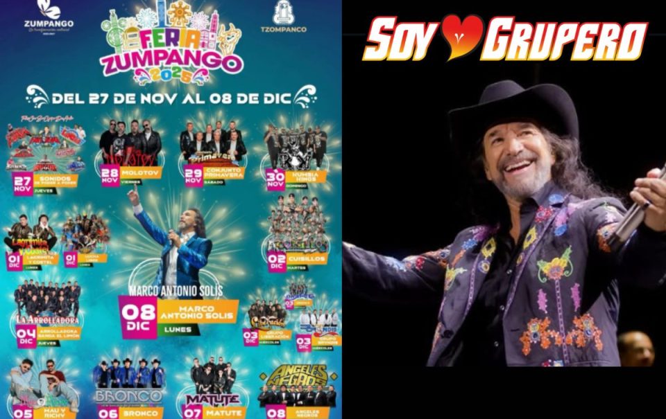 Marco Antonio Solís en la Feria Zumpango 2025: Fecha y precio de boletos