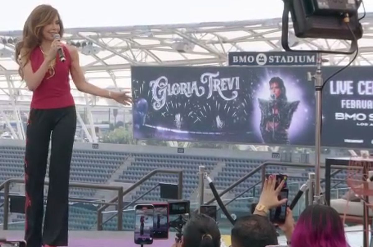 gloria trevi conferrencia concierto