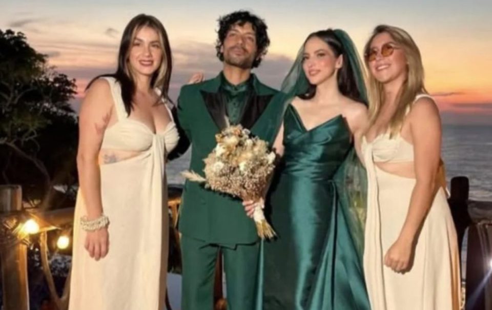 ¿Por qué Paty Cantu se casó con un vestido verde y qué significa?