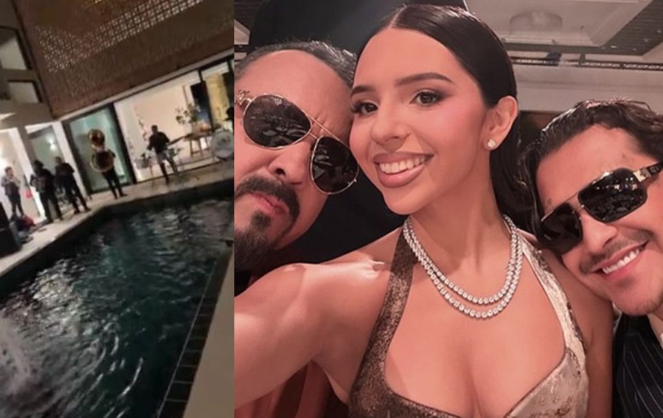 Pepe Aguilar despide el 2025 con banda sinaloense a lado de su yerno Christian Nodal