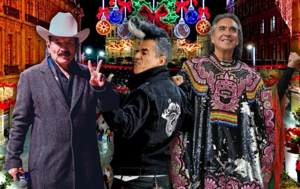De Cardenales de Nuevo León a Los Askis: Conciertos en el Zócalo por la Verbena Navideña 2025