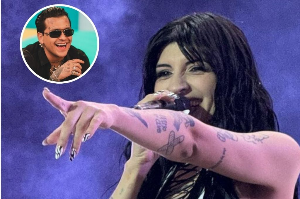 Cazzu lanza fuerte indirecta contra Christian Nodal a mitad de concierto