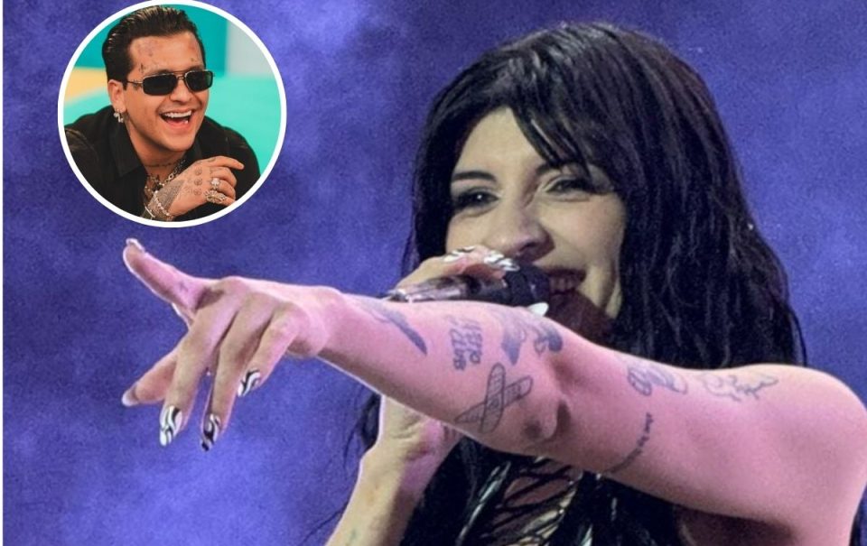 Cazzu lanza fuerte indirecta contra Christian Nodal a mitad de concierto